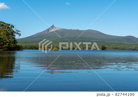 大沼国定公園＿駒ヶ岳＿活火山 82744100