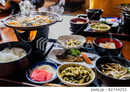 白川郷　ランチ　漬物ステーキ定食 82744255