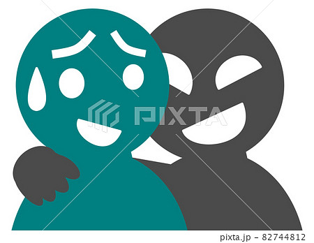 強引な悪徳セールスマンに騙される人のイラスト 強引な悪徳セールスマンに騙される人のイラスト 82744812