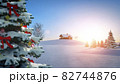 computer generated background image with christmas theme 82744876