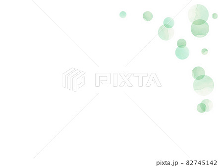 かわいい水彩フレーム素材 82745142