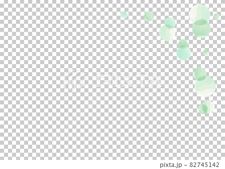 かわいい水彩フレーム素材 82745142