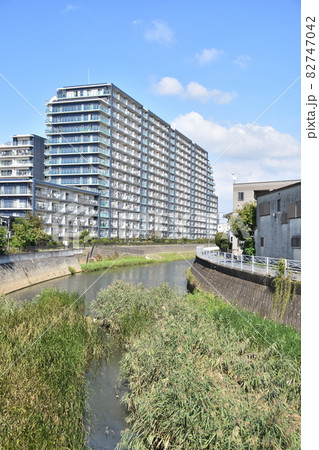 茅ヶ崎 川のある街並み 茅ヶ崎 川のある街並み 82747042