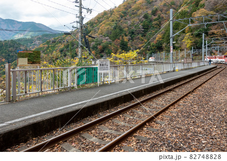 大井川鐵道　長島ダム駅 82748828