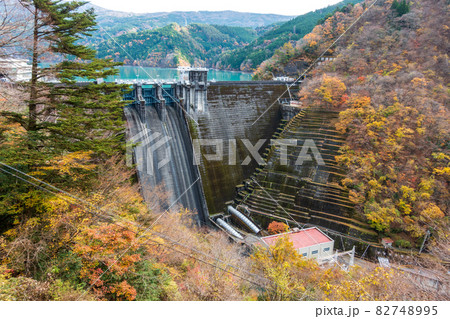 静岡県・井川ダム 82748995