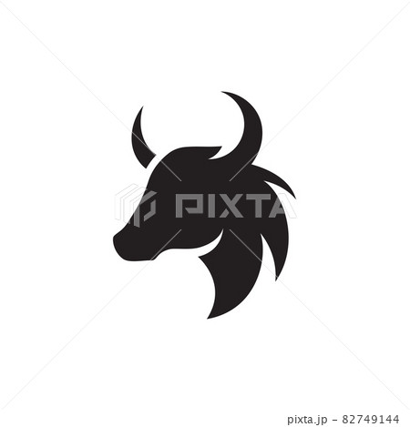 Bull vector icon illustration design 82749144