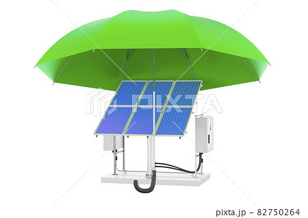 solar panel for umbrella