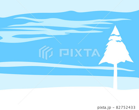 冬の背景ベクターイラスト 82752433