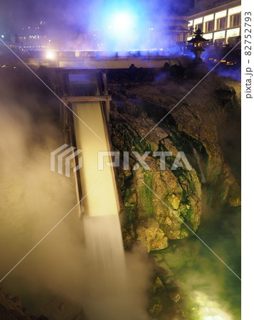 【草津温泉】湯畑の夜景 【草津温泉】湯畑の夜景 82752793