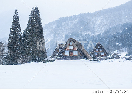 白川郷（冬） 82754286