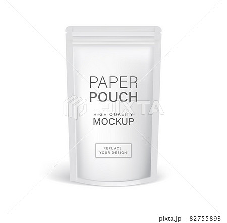 Paper pouch zipper bag packaging mockups 82755893