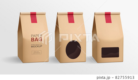 Paper bag packaging mockups Paper bag packaging mockups 82755913