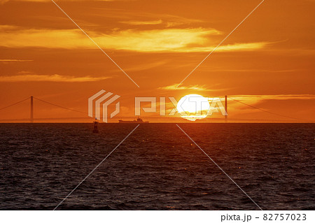 泉大津市; 汐見公園から夕景 泉大津市; 汐見公園から夕景 82757023