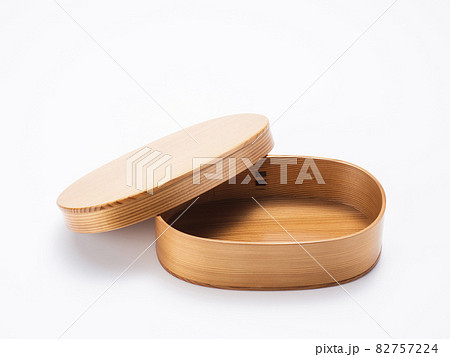 曲げわっぱ　小判型 82757224