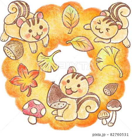 秋のイメージリース 秋のイメージリース 82760531