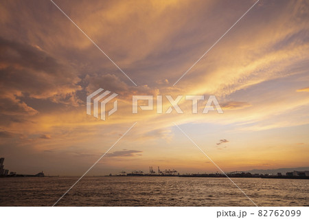 大阪港_夕景 夏 82762099