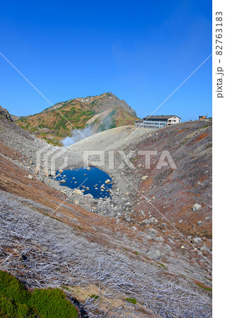 立山　りんどう池　地獄谷　富山県 82763183