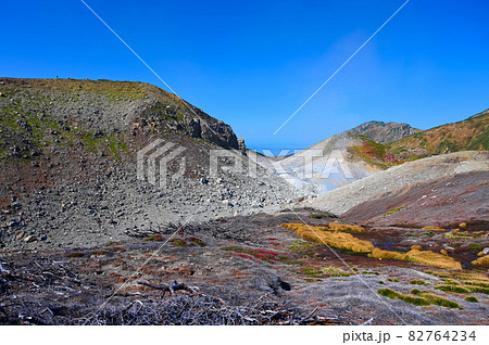地獄谷 立山黒部アルペンルート 室堂 火山ガス 地獄谷 立山黒部アルペンルート 室堂 火山ガス 82764234