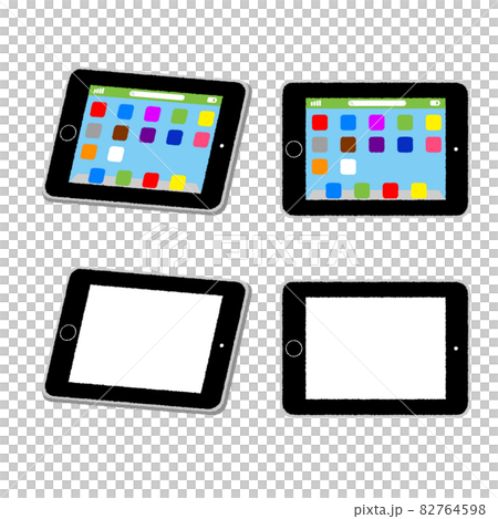 タブレットのイラスト タブレットのイラスト 82764598