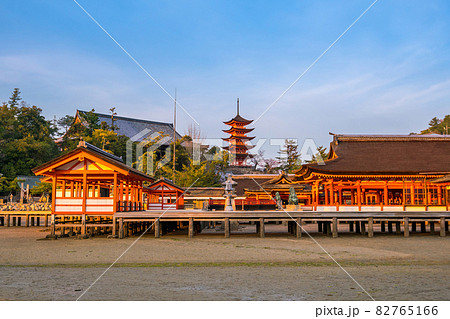 Itsukushima Shrine in Miyajima 82765166