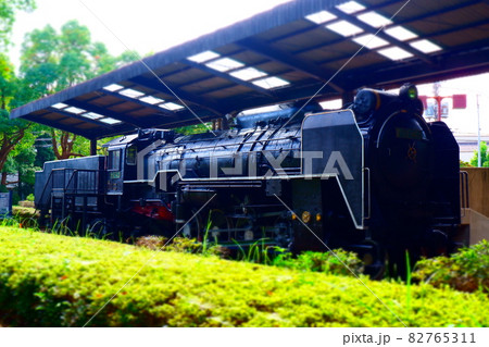 蒸気機関車 D52型 403号 平塚市文化センター 静態保存 82765311
