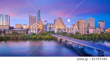 Downtown Skyline of Austin, Texas 82765480