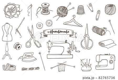Sewing and needlework accessories. 82765736