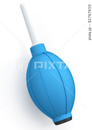 Hand air blower bulb for camera isolated on white background. Hand air blower bulb for camera isolated on white background. 82767650