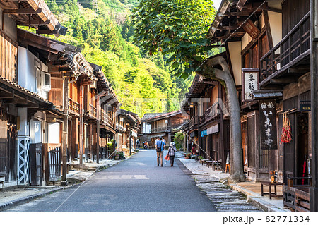 《長野県》妻籠宿・木曽路の宿場町 82771334