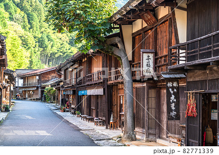 《長野県》妻籠宿・木曽路の宿場町 82771339