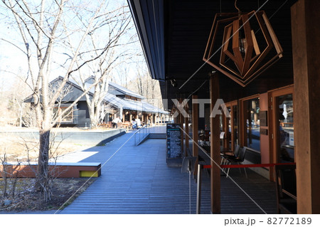 【長野県】軽井沢　美しい森林と水と空 82772189