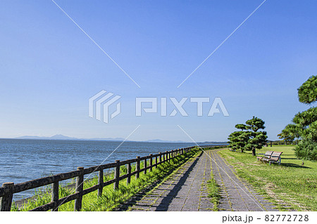 天王崎公園と筑波山 82772728