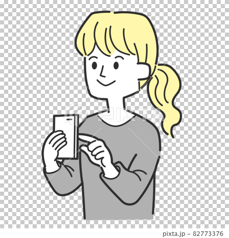 操作智能手機的女人 操作智能手機的女人 82773376
