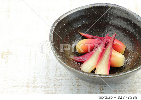 みょうがの甘酢漬け 82773538