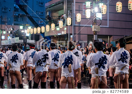 山笠　男の背中 82774589