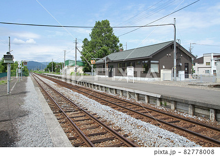 宗谷本線　比布駅　JR比布駅　W34　CMロケ地 82778008