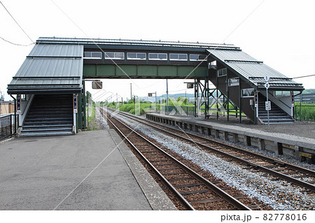 宗谷本線　比布駅　JR比布駅　W34　CMロケ地 82778016