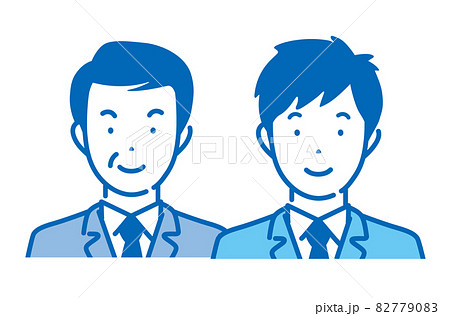 チーム　上司　ビジネス　イラスト 82779083