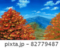 山の紅葉 82779487