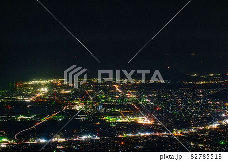 山口県防府市大平山山頂公園からの夜景 82785513