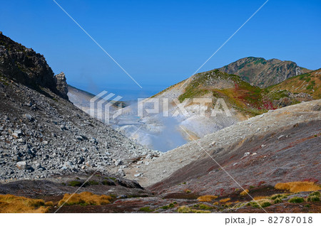 地獄谷　立山地獄　火山ガス　富山県 82787018