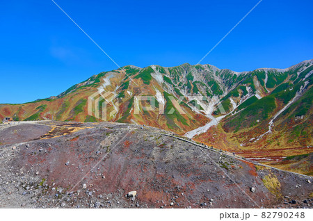 立山連峰 別山 剣御前 紅葉 富山県 立山連峰 別山 剣御前 紅葉 富山県 82790248