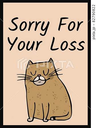 Digitally generated image of sorry concept text against sad cat icon on pink background 82790822