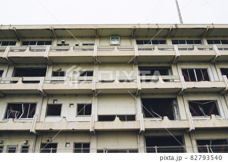 被災した校舎 宮城県気仙沼市 被災した校舎 宮城県気仙沼市 82793540