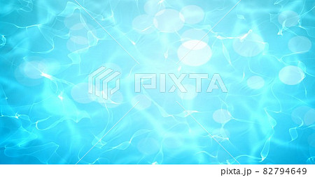 Composition of swimming pool with clear water, glowing light and copy space Composition of swimming pool with clear water, glowing light and copy space 82794649