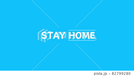 Coronavirus concept texts against blue background 82799280