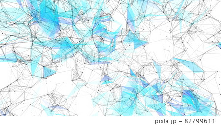 Image of detailed plexus structure 4k 82799611