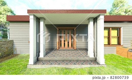 池のある庭 池のある庭 82800739