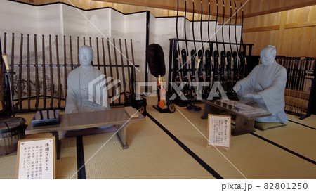 箱根関所の展示 箱根関所の展示 82801250