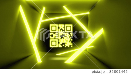 Image of flickering white QR code 82801442